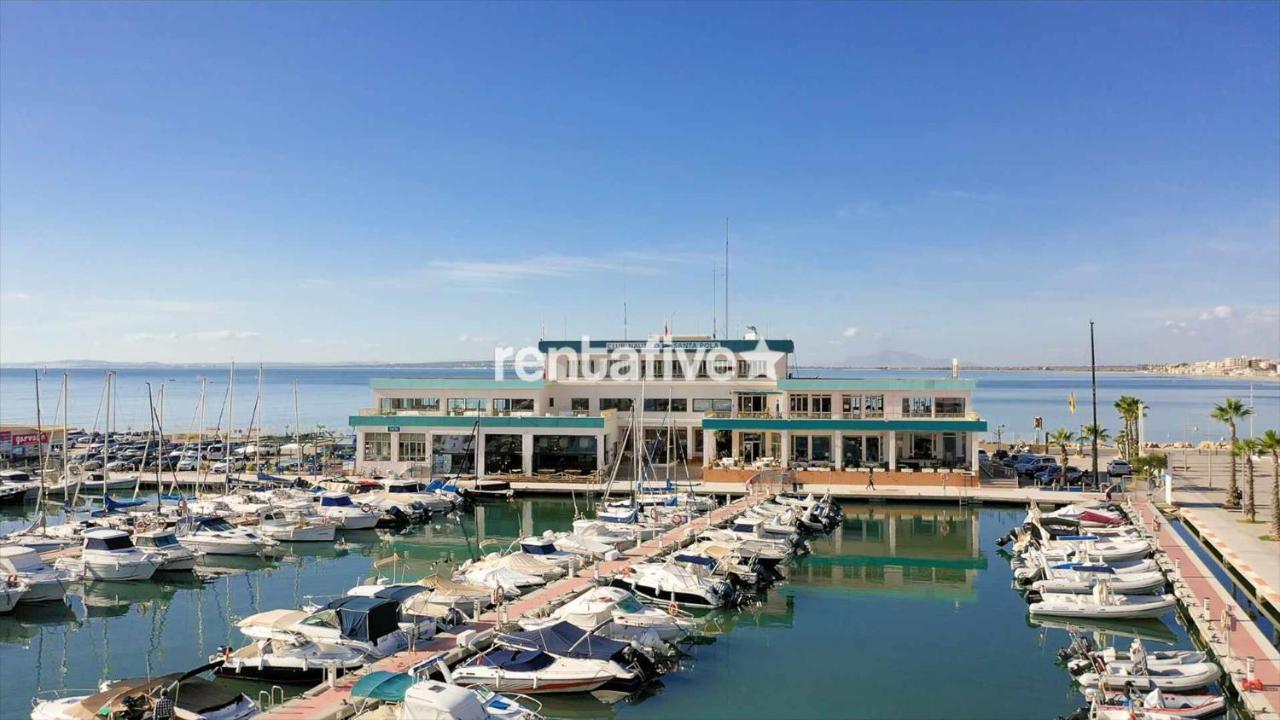 Rentafive Apartamento Acuario Piscina Aa Santa Pola Exterior foto